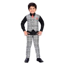  Boy's Regular Fit Double Breasted Suit